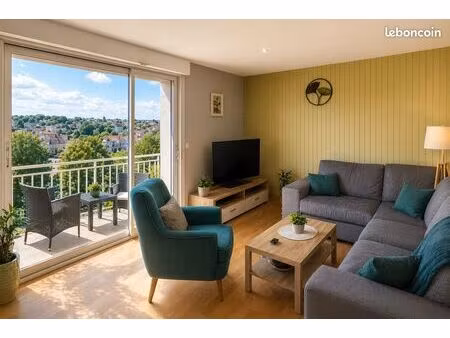 appartement lumineux avec balcon + garage