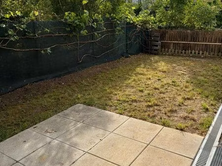 appartement f3 + jardin