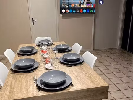 appartement t3 meublé location travailleur ou annuelle
