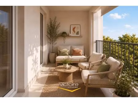 coeur de montchat - magnifique t3 avec balcon dans une résidence de standing