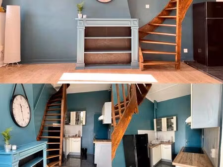 superbe appartement meublé t2 en duplex