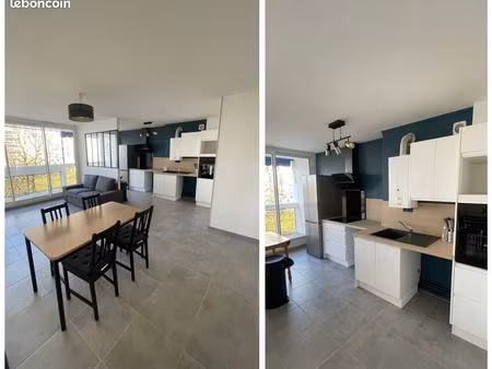 location appartement t3 meublé + balcon + garage – merignac capeyron