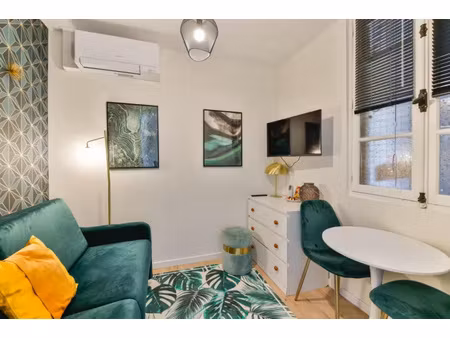 location studio meublé 15m2 - paris 8e