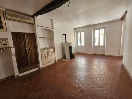 maison de village 4 pièces en duplex avec climatisation et poêle à granulés