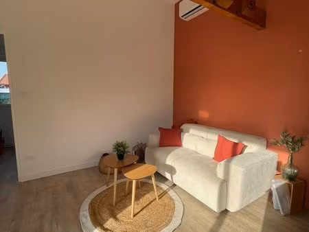 ? maison t2 avec jardin, refaite à neuf proche auchan