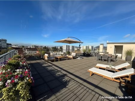 appartement annecy 5 pièces 100 m² + toit terrasse 148 m²+ pl