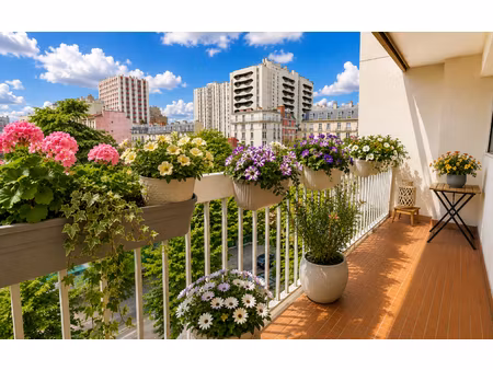 charmant 3 pièces avec 2 balcons