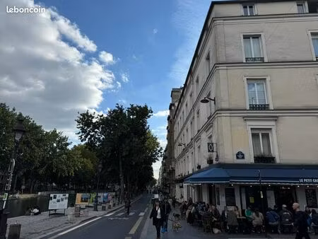 canal st martin - studio meublé de 25 m2