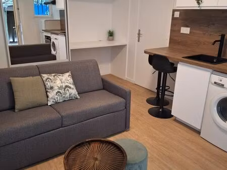 studio meublé entièrement rénové et optimisé