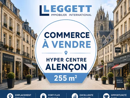 commerce à vendre à alençon (61000) - orne