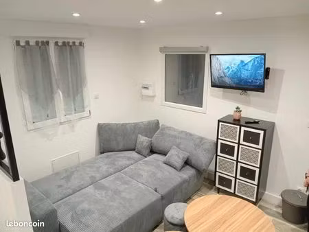studio meuble 26m2+mezzanine 8m2 +option parking