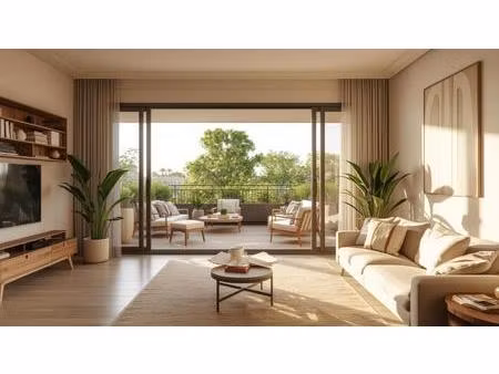 **opportunité tassin - à 200 m de l'horloge - appartement traversant avec deux terrasses e