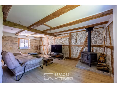 maison alsacienne rénovée en coeur de ville