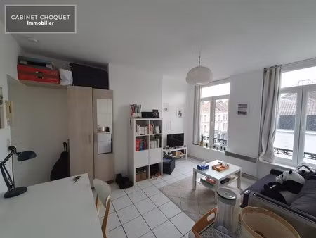lille - quartier saint michel - prox rue brule maison rue solferino - lisiere centre - f2 