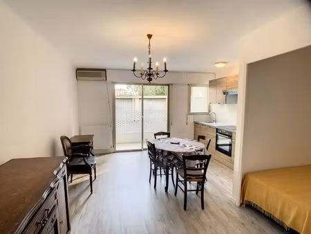 cannes - studio meublé 31m² - terrasse - garage
