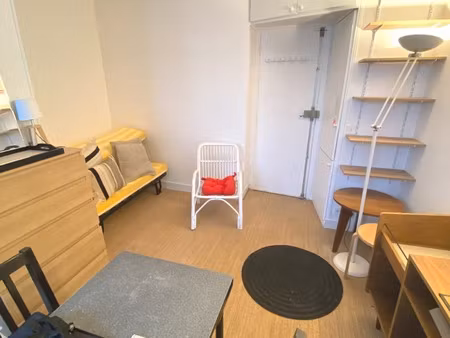 location studio, 1 pièce, 1 chambre, surface minimum 16m²