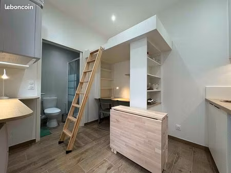 appartement 1 pièce 10 m²