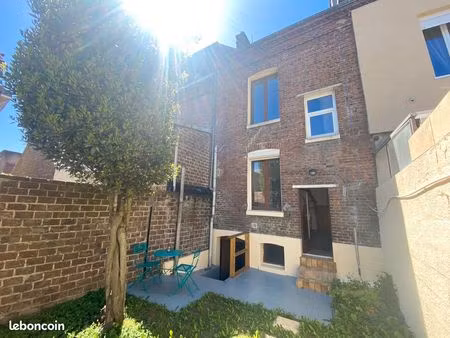 maison 2 chambres + bureau avec jardin – le havre graville