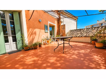 maison de ville de caractère montpellier ouest 156 m2 + garage+ terrasse et jardinet