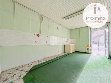 a vendre maison de bourg a renover avec potentiel 123 m² avec garages - hyper centre - bai