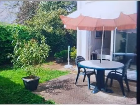 2 pièces meublé 35m2 jardin