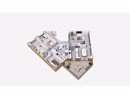 appartement neuf de luxe au rez-de-chaussée