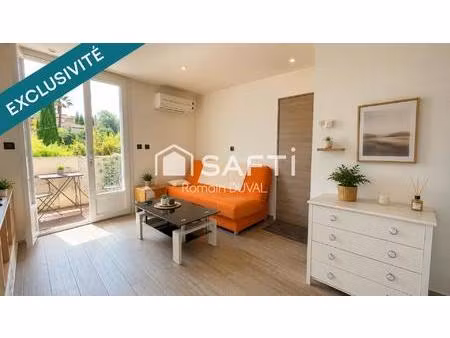 appartement t2 rénové avec balcon