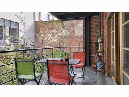 loft ±92m² hab 2ch - terrasse 13m² - parking