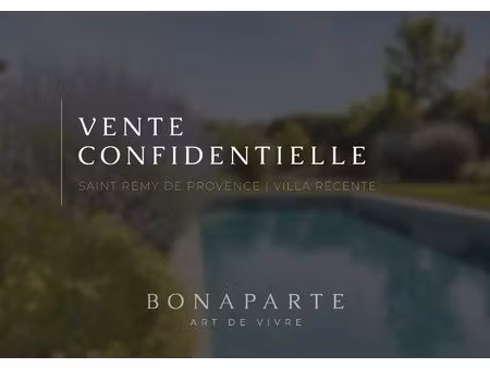 saint rémy de provence - villa récente au cœur d'un environnement privilégié