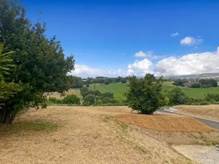 terrain à bâtir à montcabrier - vue dégagée