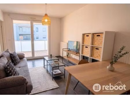 strasbourg – charmant appartement meublé 2 pièces de 36 m² au 2ème étage avec terrasse et 