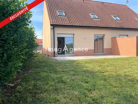 maison 92m2 vie, 3 chambres dont 1 au rdc, jardin, parking