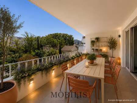 mazargues - appartement 3 pieces avec belle terrasse