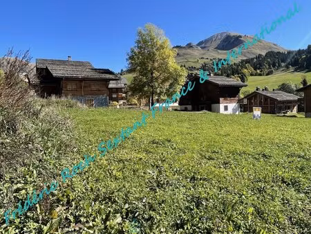en vente terrain constructible 5,63 ares – 295 000 € |le grand-bornand
