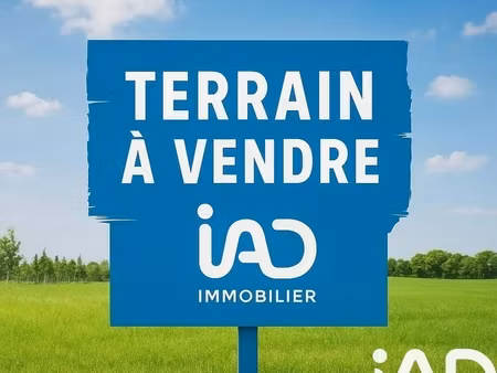 vente terrain à bâtir 890 m²