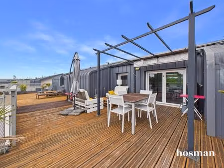 4 pièces - 95 m² dernier étage avec parking, terrasse de 193m2 - rue yves montand, bègles