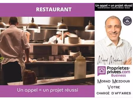 lille sud - restaurant 120 m², 40 couverts
