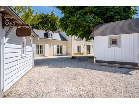 propriété de charme, esprit 'maison bourgeoise et cottage'