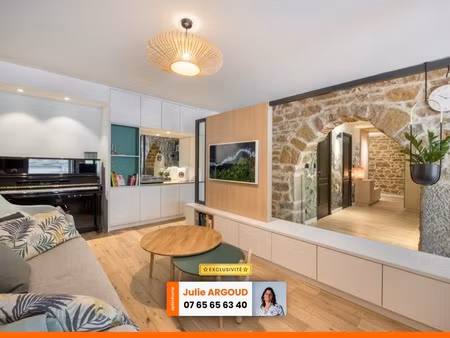 coup de cœur assuré ! appartement triplex t4 lyon 3 quai augagneur