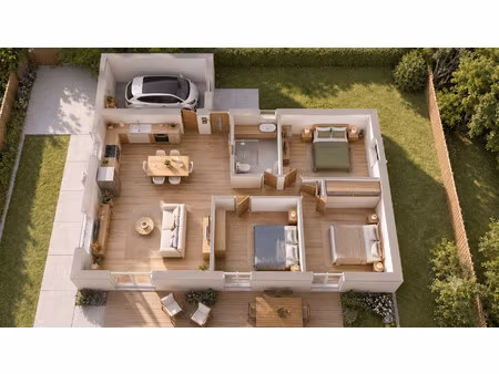 vente maison à saint-ouen-des-alleux (35140) : à vendre / 84m² saint-ouen-des-alleux