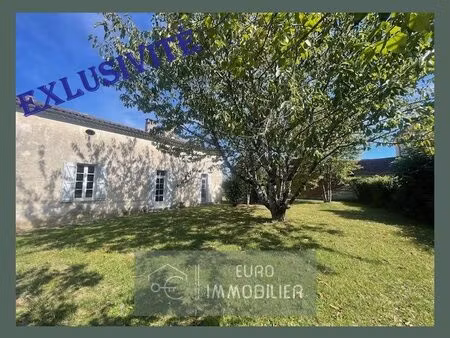 entre bazas et langon -maison en pierre -5 chambres , dépendan