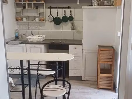 studio 35m2 meublé décoré au calme avec extérieur formule tout compris marcq en baroeul