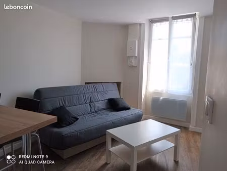 studio meublé 19 m²