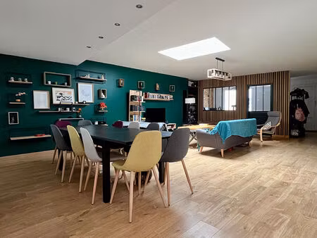 loft de 175m² - le mans - quartier rive droite - 3 chambres - 2 bureaux
