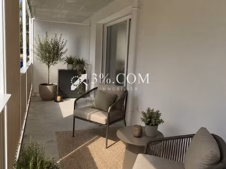 appartement t2 récent avec garage à vannes ouest