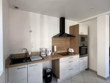 ref 12788 - 14 avenue de la mairie - studio meuble en rdc