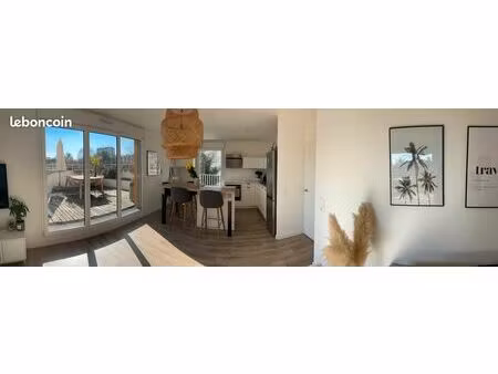 appartement avec deux terrasses et 4 chambres sur bezons