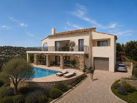 les issambres vue mer villa piscine