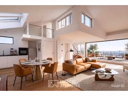 duplex avec terrasses et rooftop