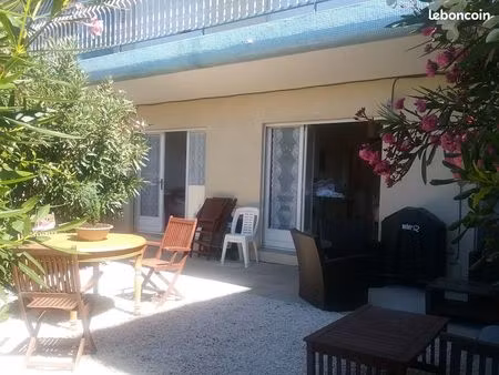 appartement vide en-rez-de-chaussée au mourillon